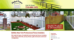 Desktop Screenshot of picketfenceexteriors.com